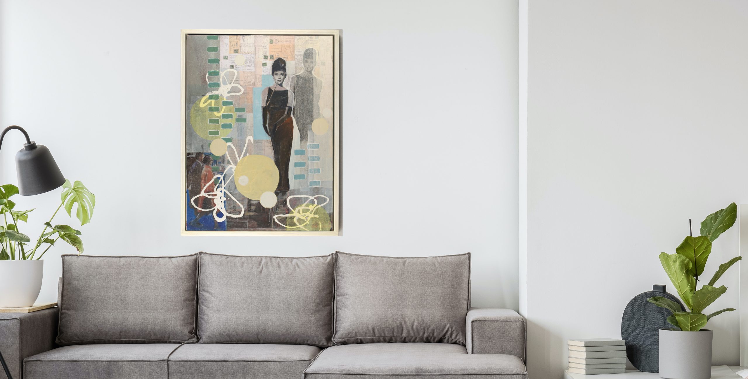 how to buy art that looks beautiful in a modern home.